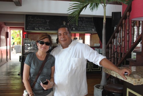 The chef at  Restaurant & Café Gouverneur de Rouville