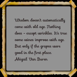 quote from Abigail van Buren