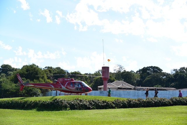 Helicopter Ride At Iguazu Falls Brazil