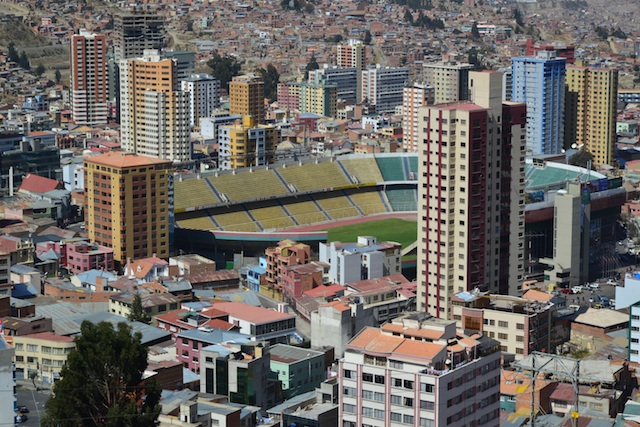 LA Paz stadium