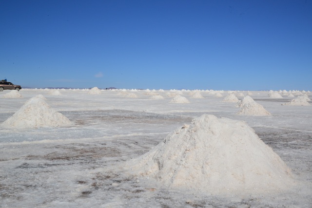 salt pile
