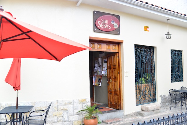 American Breakfast at Cafe San Sebas in Cuenca