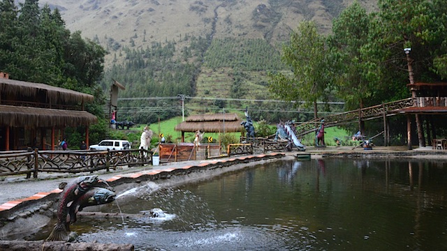 Fishing on a Rainy Day at El Cajas National Park