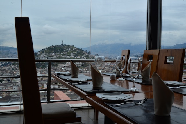 The Restaurant With a View in Quito: El Ventanal