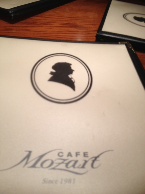 German Food in Washington DC – Cafe Mozart