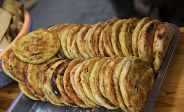 Cong You Bing - Scallion pancakes