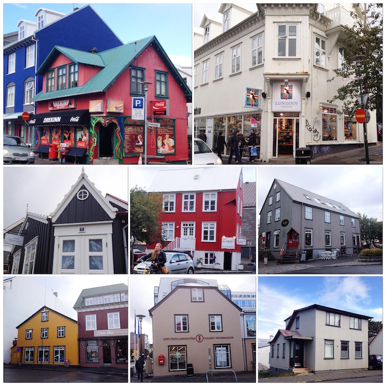 Colorful Snapshots of Reykjavik Iceland