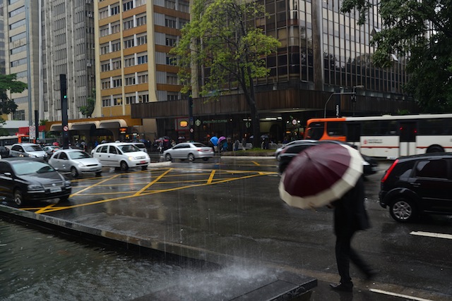 rain in Sao Paulo