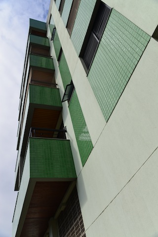 The apartment building in Florianopolis. We stayed on the sixth floor.