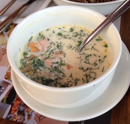 Okroshka soup