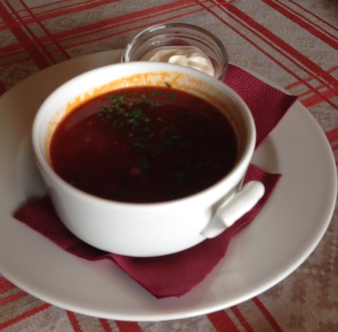 Borsch soup