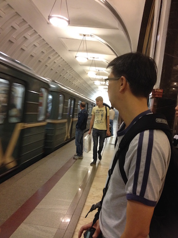 Moscow subways are very clean