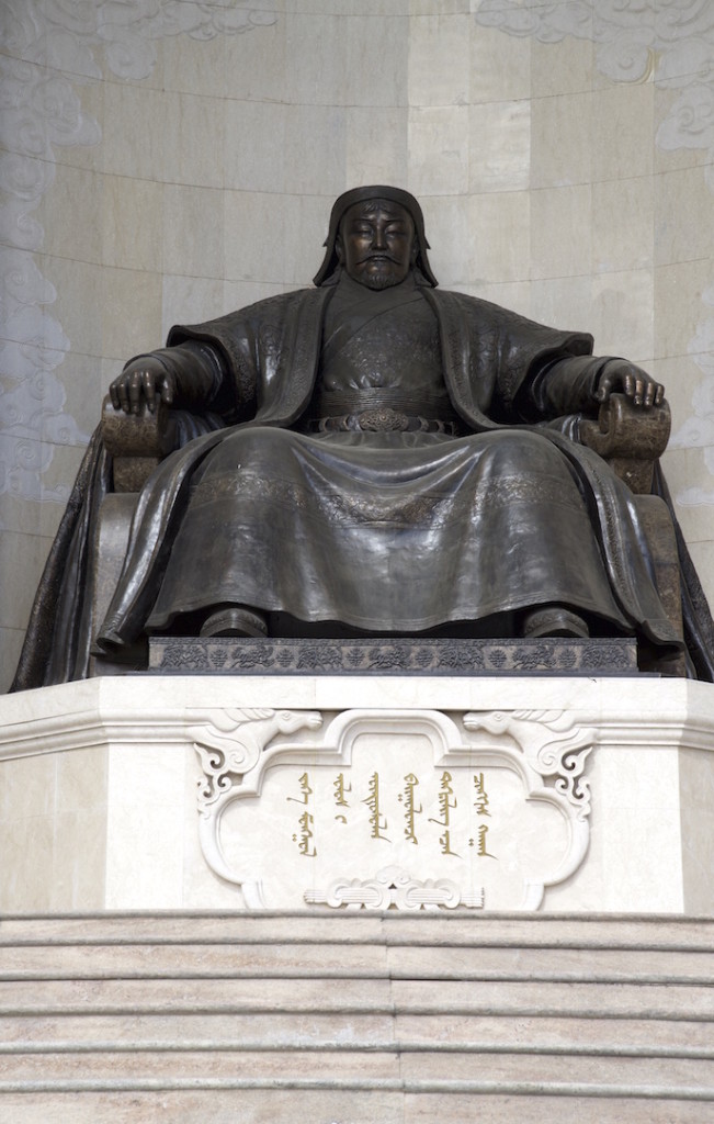 Genghis Khan statue