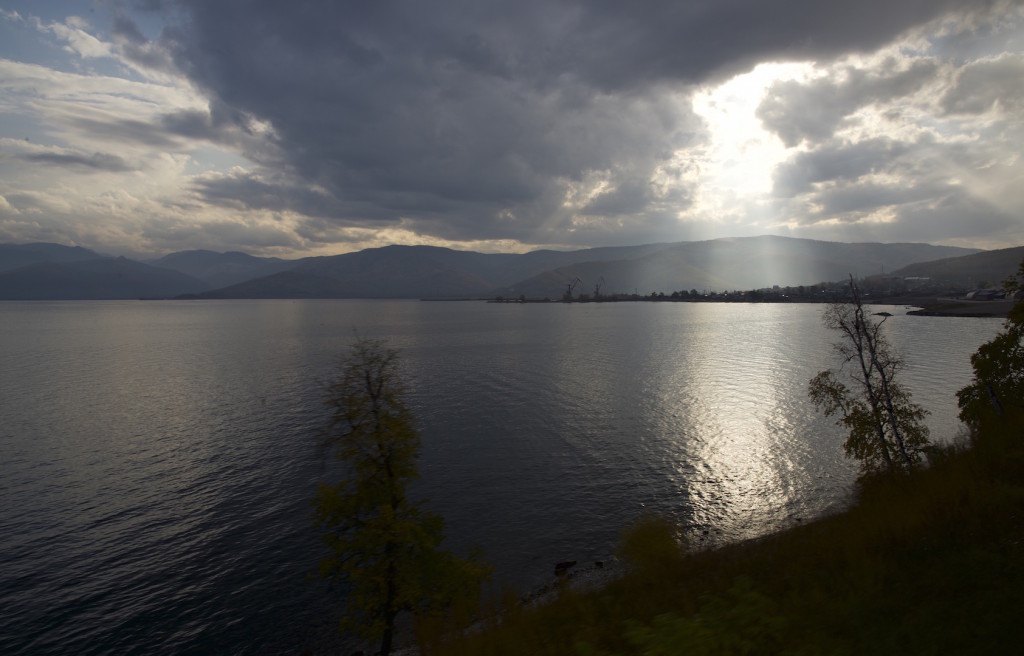 Evening view of Lake Baikal