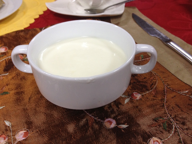 Mongolian milk tea