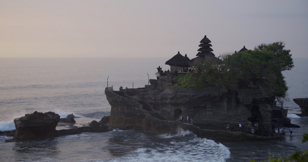 sunset at Tanah Lot Bali