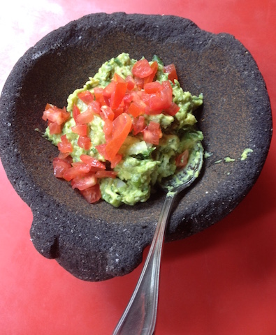 guacamole in Sombrero Mexican NYC