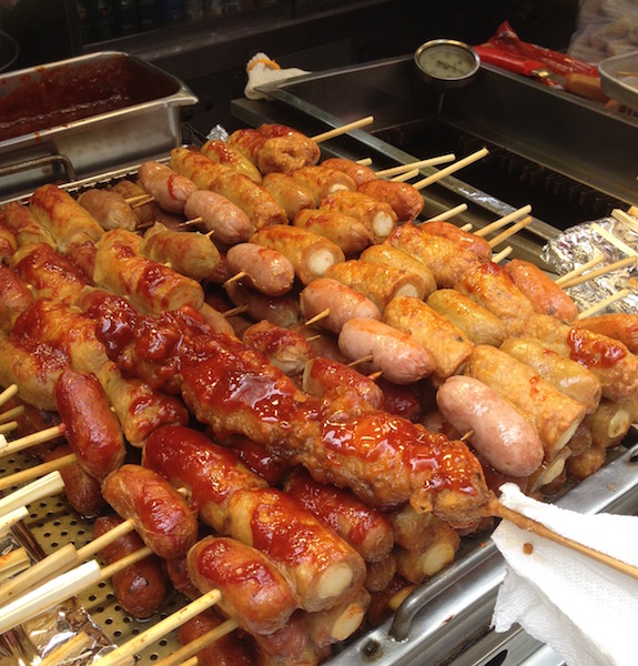 Korean hot dogs