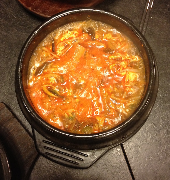 Korean spicy stew