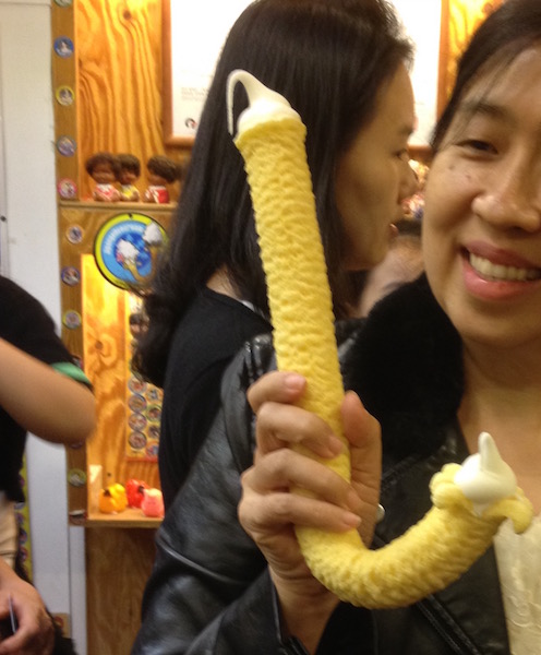 Korean corny tube ice cream