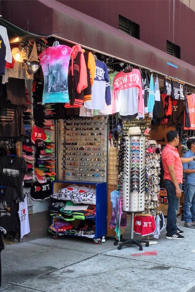 souvenir shopping in NYC