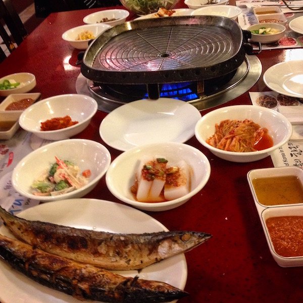 Korean barbecue in Flushing NYC