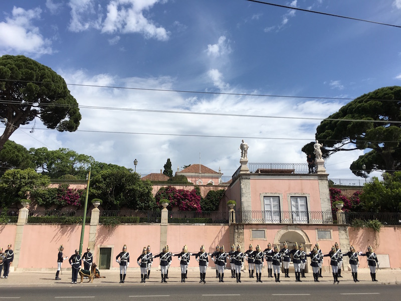 Changing of the guards in Lisbon