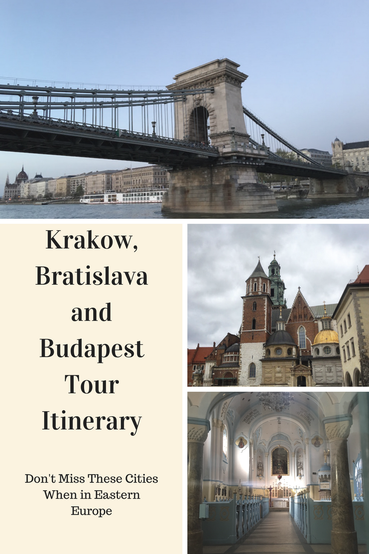 krakow, bratislava and budapest tour itinerary - don't miss